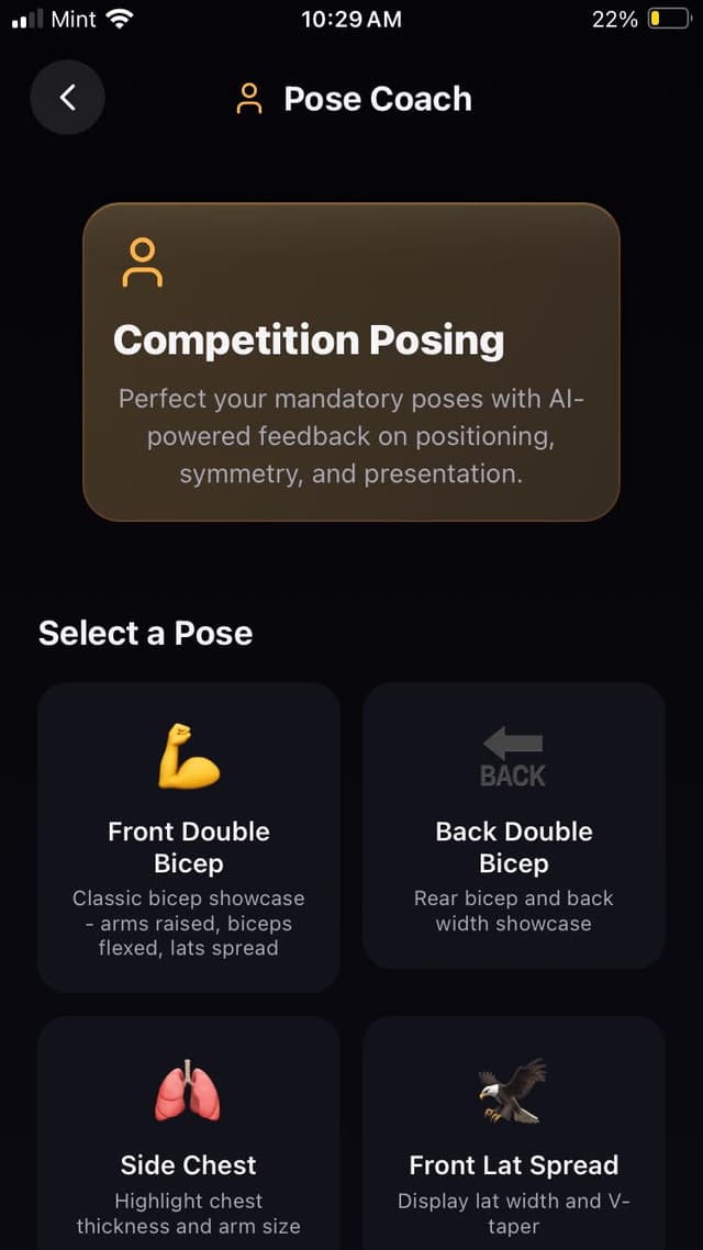 MacroForge AI Pose Coach